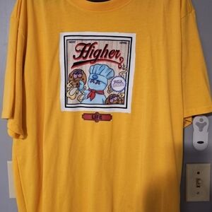 Mens Underrated Higher Life Heavy Weight Tshirt Size 3xl